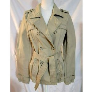 Aeropostale Women’s Medium Cotton Double Breasted Jacket
